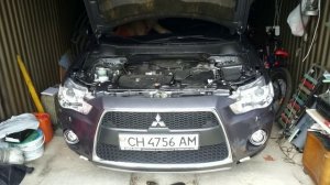 Сигналы от Волги на Mitsubishi Outlander