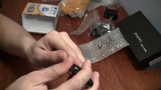 Распаковка 4 симочного телефона из Китая