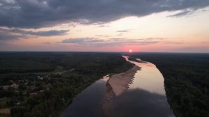 Река Ветлуга деревня Галибиха