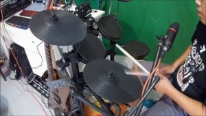 AROMA TDX 15 Electronic Drum - MIDI Compatible
