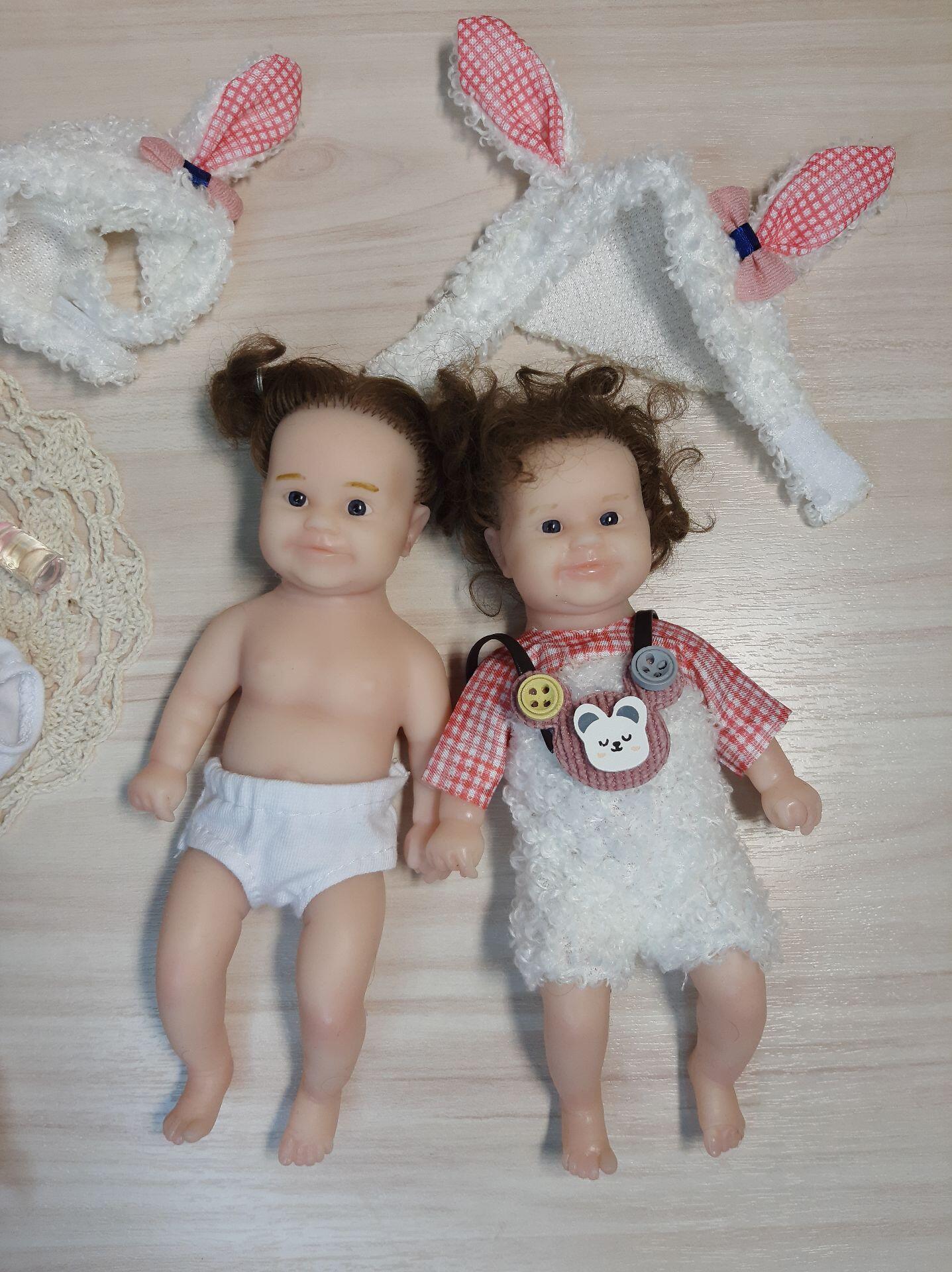 Живые силиконовые пупсы 15 см! смотреть онлайн