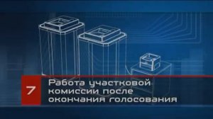 7. КОИБ 2010. Работа УИК после окончания голосования.