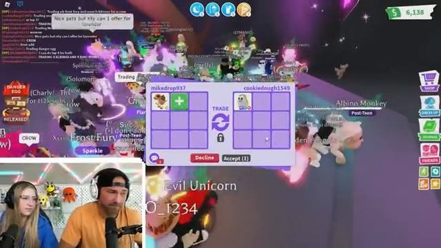 We Trade the *New* NEON OWLBEAR and NEON SPINOSAURUS in Adopt Me... (Shocking)! смотреть онлайн