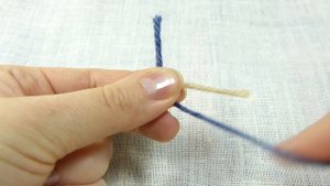Незаметный узел для связывания нитей (ткацкий узел) завязываем быстро / Weaver's Knot