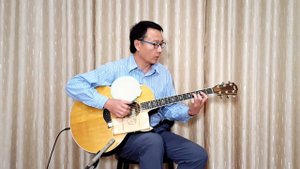 Love Me Tender - Finger Style Percussion Guitar Demonstration