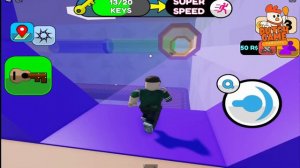 How to find the 20 KEYS in level 4 BEDROOM in find the keys #ROBLOX