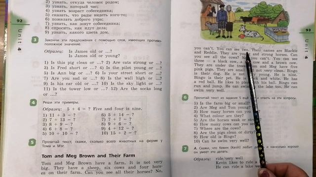 Часть 1/Unite 4/Step 6/стp.91-94_Английский язык 3 класс "Rainbow English 3” О.В.Афанасьева смотреть онлайн