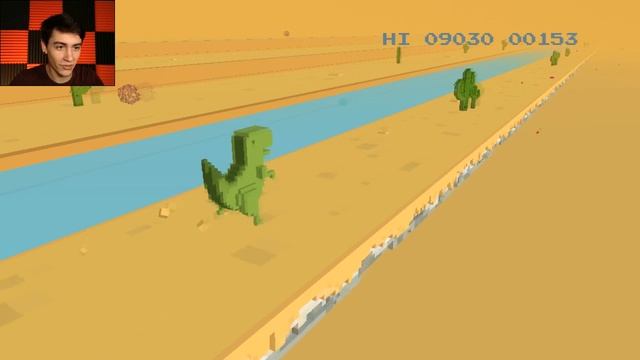 ОБНОВЛЕНИЕ►T-rex run 3D (Dino 3d) смотреть онлайн
