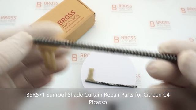 Bross Auto Parts BSR571 Sunroof Shade Curtain Repair Parts for Citroen C4 Picasso смотреть онлайн