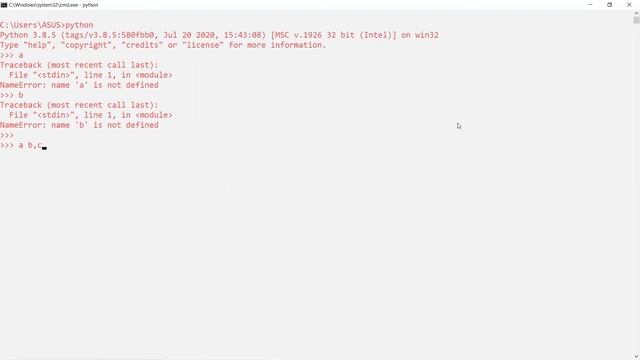 Session 3 -  Identifiers, Keywords, Comment in Python