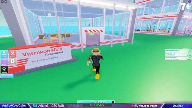 8-этажный ресторан | Обзор ресторанов подписчиков в плейсе Мой ресторан My Restaurant Roblox Роблок смотреть онлайн
