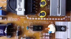 LG 40LF630V 2015 r 2 ремонт подсветки.