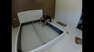 Сборка кровати Lazurit !