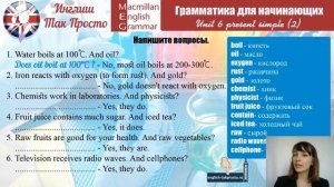 Грамматика для начинающих Урок 12 Present Simple  Отрицания и вопросы  Практика