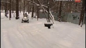 Научиться ездить на снегоходе