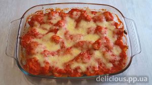 Как приготовить Цветную Капусту вкусно и просто. Цветная капуста запеченная в духовке с соусом.