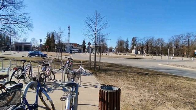 Елгава 5 марта . Цены на топливо бензин -дизель - газ . ЖД вокзал . Новый рынок строится . смотреть онлайн