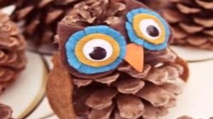 Поделки Из Шишек Своими Руками Для Детского Сада