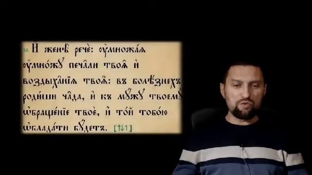 №47. Бытие 3;16. Толкование Библии