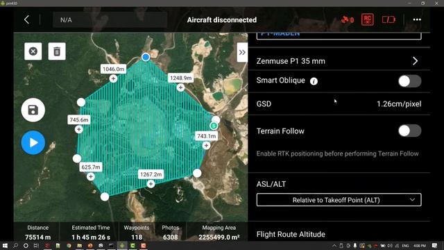 DJI Matrice 300 RTK - Mapping Görev Planlama смотреть онлайн