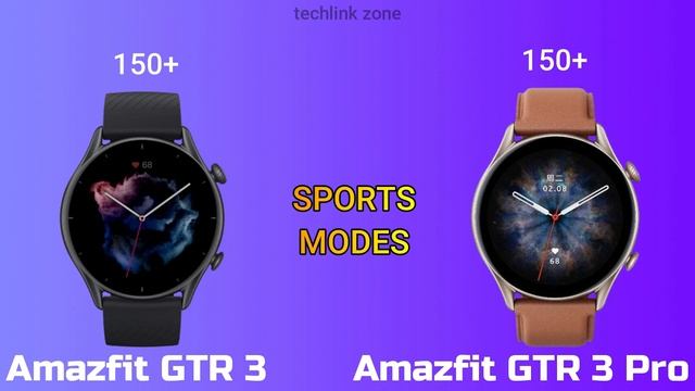 Amazfit GTR 3 Vs Amazfit GTR 3 Pro