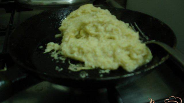 Кабачковый тортик с грибами