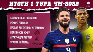 Обсуждаем первый тур ЧМ-2022 | МЯЧ Подкаст
