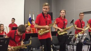 Детский Биг-Бенд Джазовой Школы им.Кима Назаретова🎷. Руководитель Мачнев А.В
