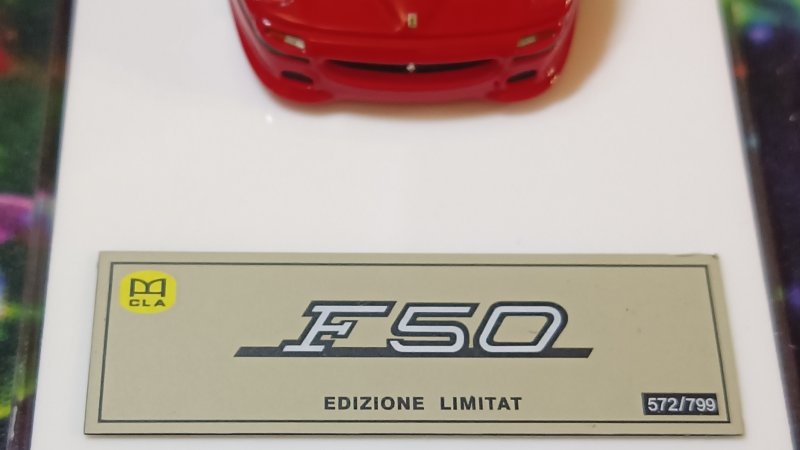 DMH 1:64 F50 Rosso Corsa (смола)