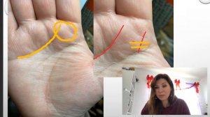 Линии амбиций и достижений на ладони. #Хиромантия