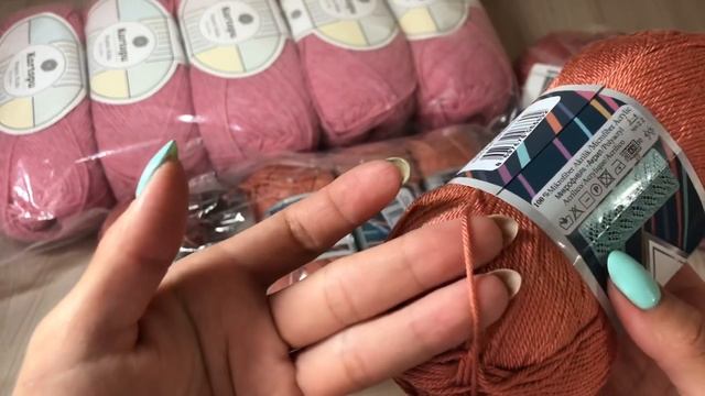 Обзор пряжи из интернет магазина Рукоделие // Порадовала своего хомяка новой пряжей смотреть онлайн