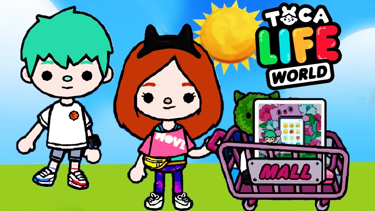 TOCA LIFE WORLD ПОШЛА НА ШОППИНГ ВМЕСТЕ С ШИЗИКОМ ?! ТОКА ЛАЙФ ВОРЛД ПОДАРКИ НА ПОЧТЕ Toca Boca ?