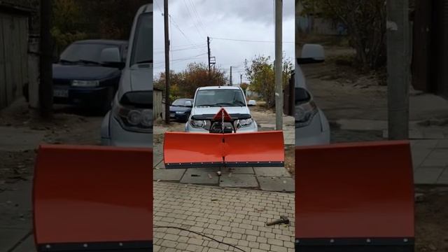 гидравлический отвал, производства (Уникар) смотреть онлайн