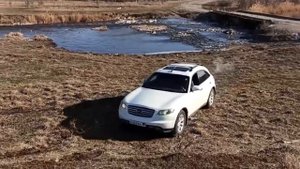 Удивительная проходимость финика infiniti fx35