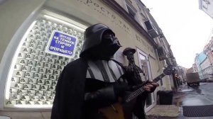 Имперский марш на балалайке. Из видео сыендука.