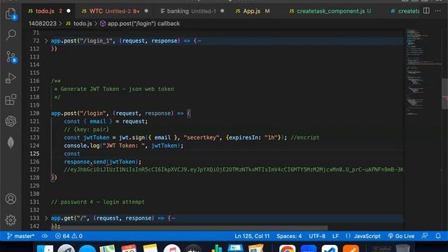 Mastering node Tutorial for Beginners In Telugu | JWT Token using NODE | LOGIN Authentication