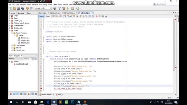 program java sederhana menggunakan scanner dan bufferedreader 3 смотреть онлайн