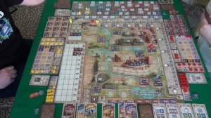 252 Великий западный путь. Дорога на Север 1/2 часть   играем в настольную игру.