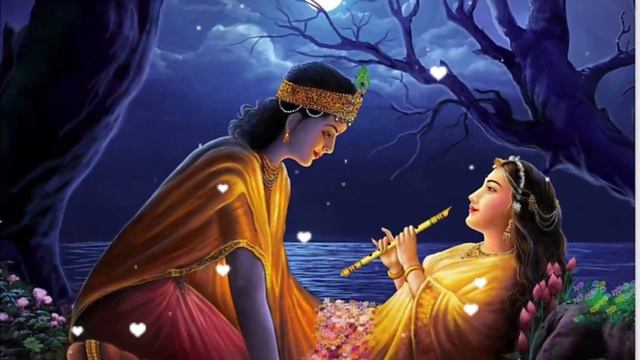 🌹Krishna Flute music Relaxing your mind💯sleep music #radhakrishna