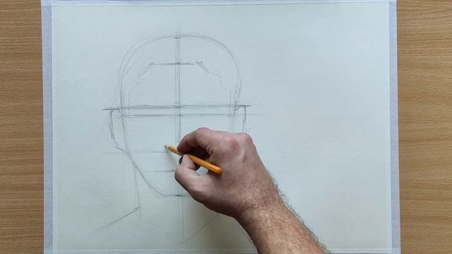 КАК НАУЧИТЬСЯ рисовать ЛИЦО человека. УРОК 1. ПРОПОРЦИИ ЛИЦА. (МАРАФОН)