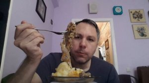MUKBANG. КУШАЮ ЖАРЕНУЮ БАРАНИНУ С КАРТОШКОЙ ПЮРЕ