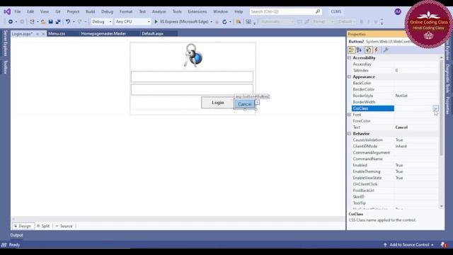 part 1 - Contractor Labour Management System using asp.net(CLMS)  | Login form | online coding clas