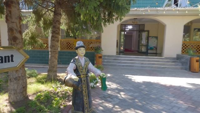 Обзор центра отдыха Радуга Вест на Иссык-Куле, Кыргызстан. смотреть онлайн