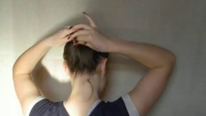 Как сделать пучок при помощи палочки| Уход за волосами