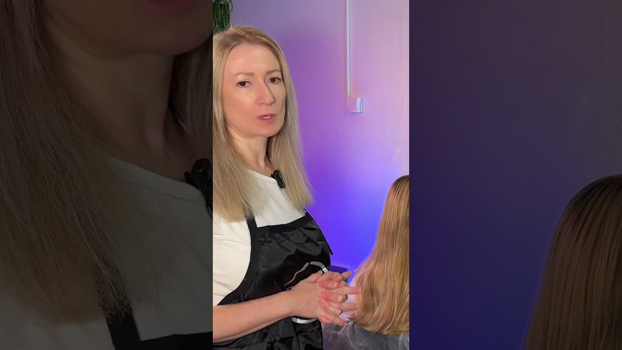 Сохранить качество волос(ПРОДОЛЖЕНИЕ)#окрашивание #блонд #блондинка #волосы#уходзаволосами #укладка смотреть онлайн