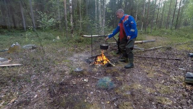 1.08.2021. Уха на Становом. Рыбалка продолжается.