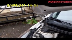 Амортизатор (упор) капота на Hyundai Elantra 12-03 (обзор, установка)