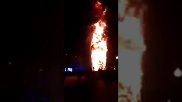 В Южно-Сахалинске сгорела новогодняя ёлка смотреть онлайн