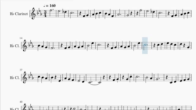 Clarinet Sheet Music: How to play Court of Fontaine (Genshin Impact) by Hoyo Mix смотреть онлайн
