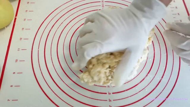 Творожное ПЕЧЕНЬЕ в духовке /КОНВЕРТИКИ с яблоками и корицей/НЕЖНЫЕ и ВКУСНЫЕ